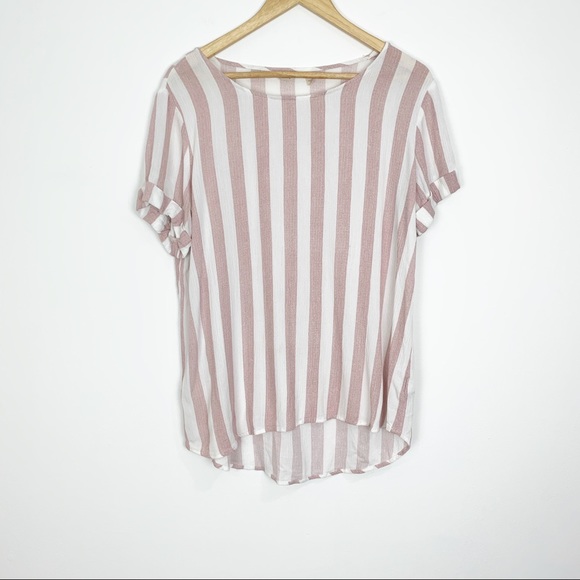 Soft Surroundings Tops - Soft Surroundings Vertical Stripe Top Size Medium